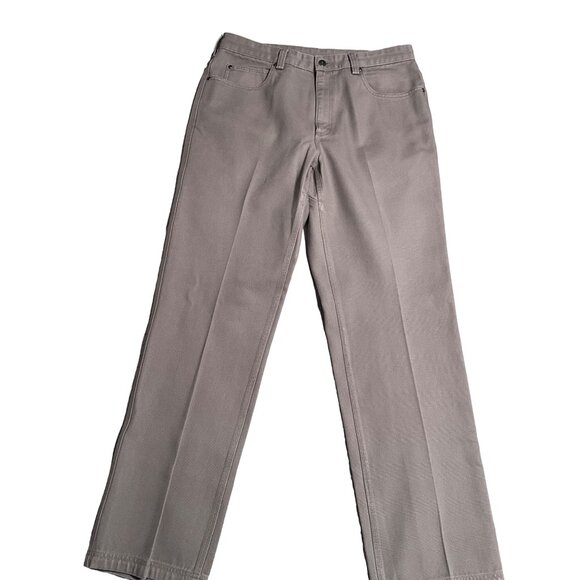 Duluth Khaki‎ Pants 36x34 Duck Canvas material 5 Pocket #108803 - Picture 4 of 5